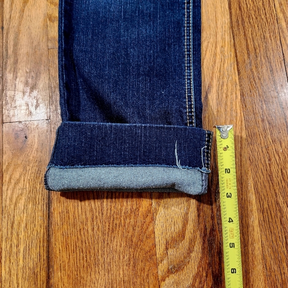 Silver Suki Baby Boot size 28 inseam 31 Dark Wash - Picture 10 of 12